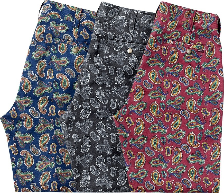 Paisley Work Pant